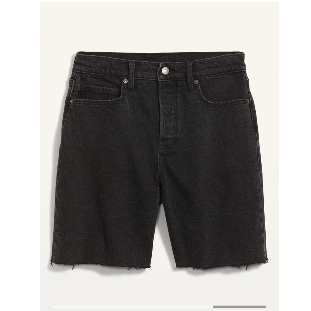 Gap Extra High Waisted Cut Off Jean Shorts